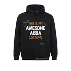 Мужской потрясающий костюм Abba в стиле Харадзюку, Забавный милый костюм на Хэллоуин с длинным рукавом, женские толстовки, спортивные свитера, зима-осень