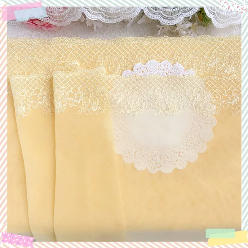 

15Yds Embroidery Lace Trim Flowers Mesh Tulle For Clothing Accessory Doll Wedding Dress Sewing Applique Costume Lace Fabric 25cm