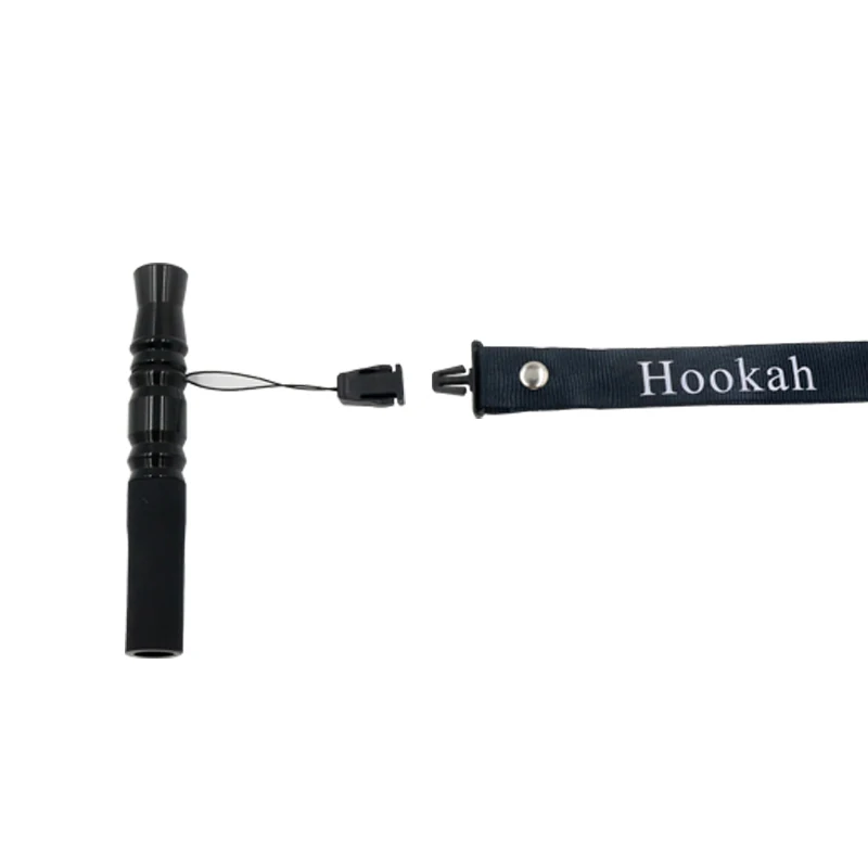 SY высокого качества мундштук кальяна с подвеской веревки ремень Shisha рот наконечники силиконовые алюминиевые кальян наргиле водопровод мундштук