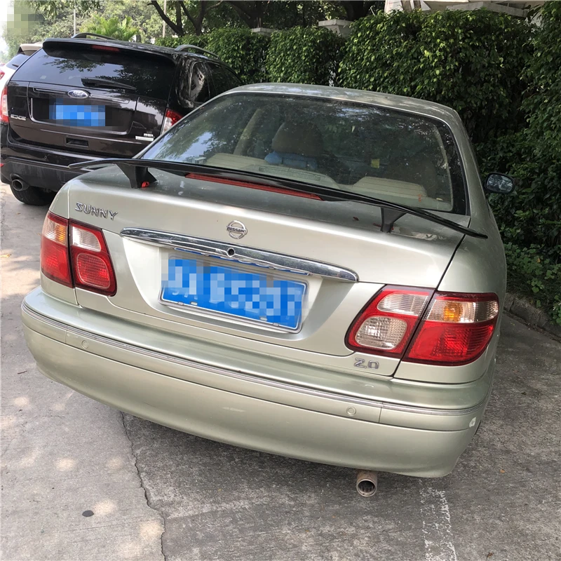 Универсальный седан для Nissan Sunny 2002 2005 спойлер высокого качества ABS Материал
