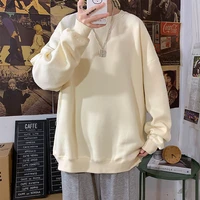 2021 autumn womans hoodies oversize female loose cotton solid thicken warm women sweatshirts lady fashion