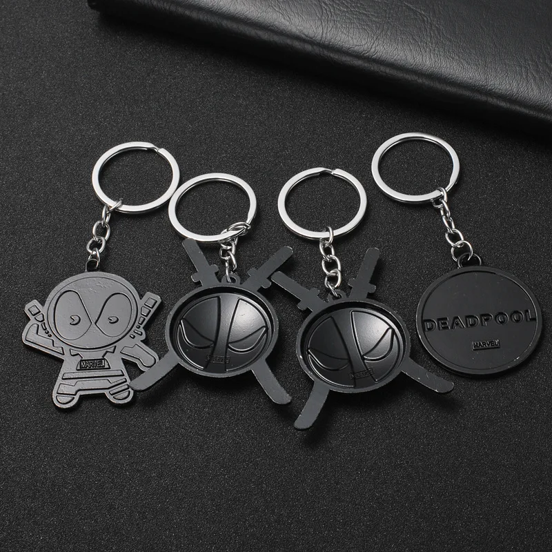 Аниме Catoon X-men металлический брелок Дэдпул подвеска Подвеска Аксессуары для