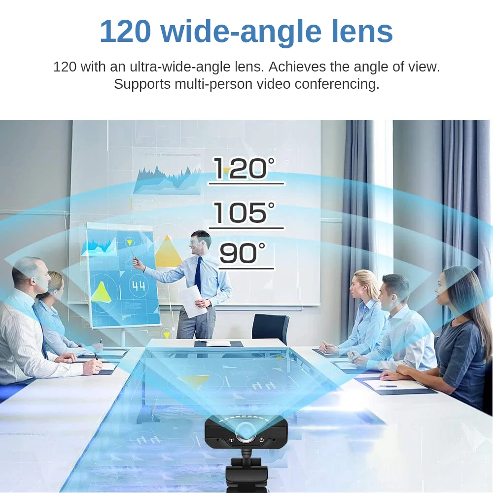 

Autofocus Computer Camera Hd Network Camera Live Online Class With Built-In Microphone Drive-free 3000K Pixel 360 rotation