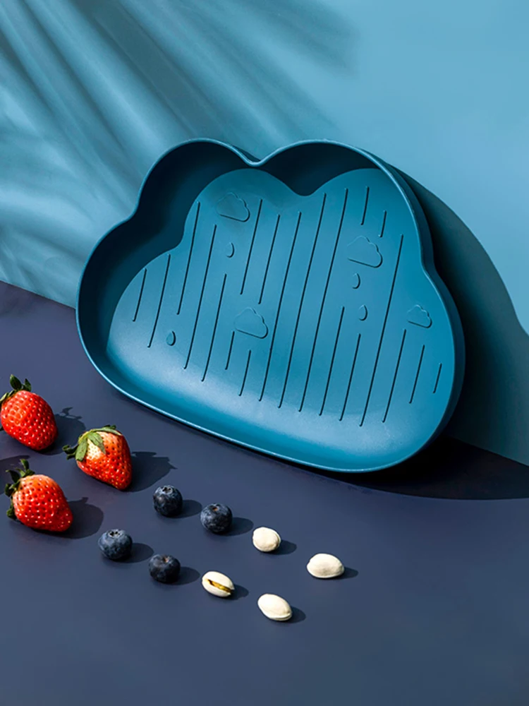 Nordic Style Creative Fruits Plates Home Use Lovely Color Storage Trays Snacks/Candies Strawberry Shape Nuts Plate | Дом и сад