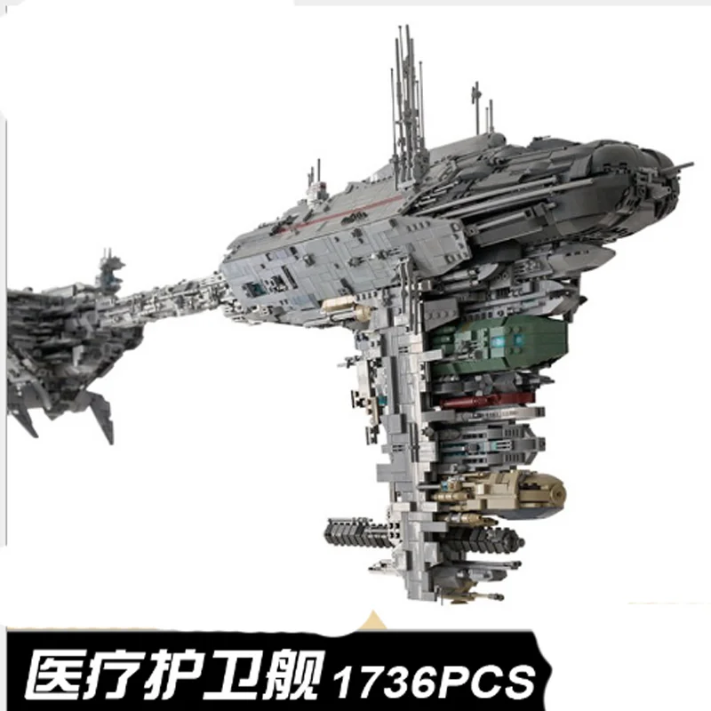 Звездные игрушки войны совместимы с Lepining MOC 5083 UCS Nebulon B медицинская модель фрегата