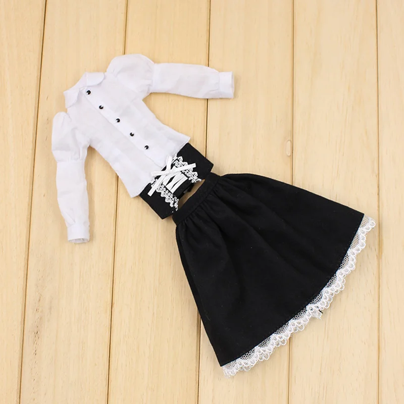 Наряды для Blyth кукольная юбка с корсетом и рубашкой суставов или резинового тела