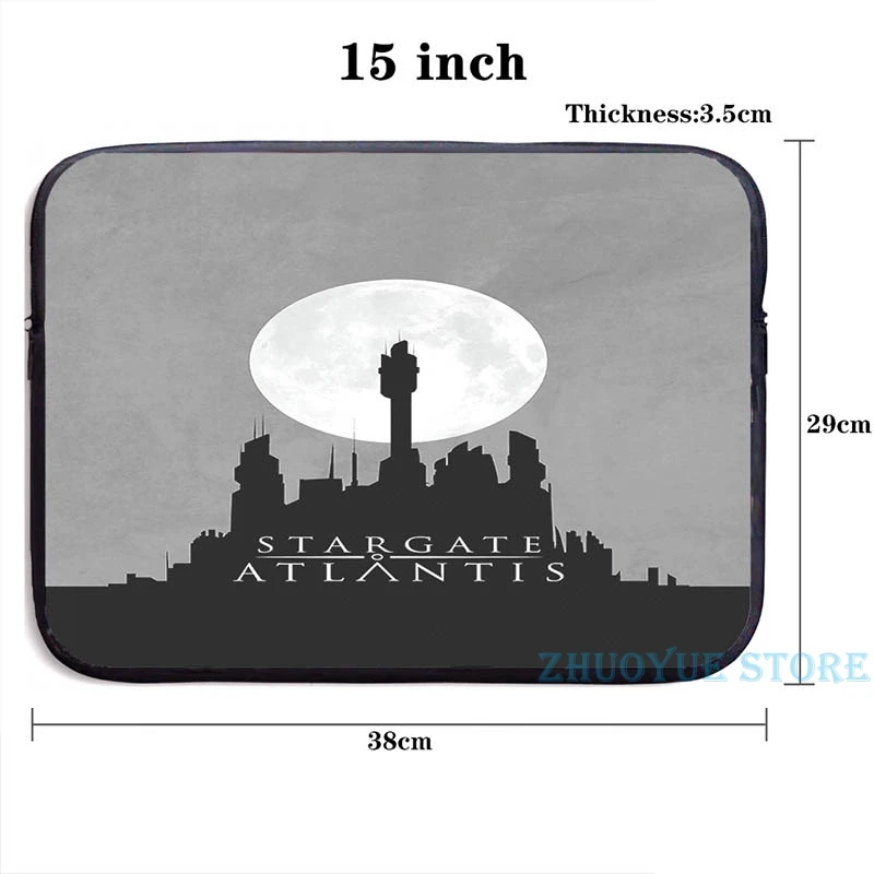 Забавный рюкзак с графическим принтом Stargate Atlantis Night Sky USB-зарядкой мужские