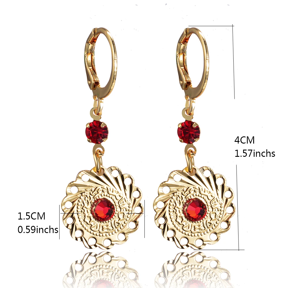 Золотые Винтажные серьги Wando в виде монет женская бижутерия подарок друзьям