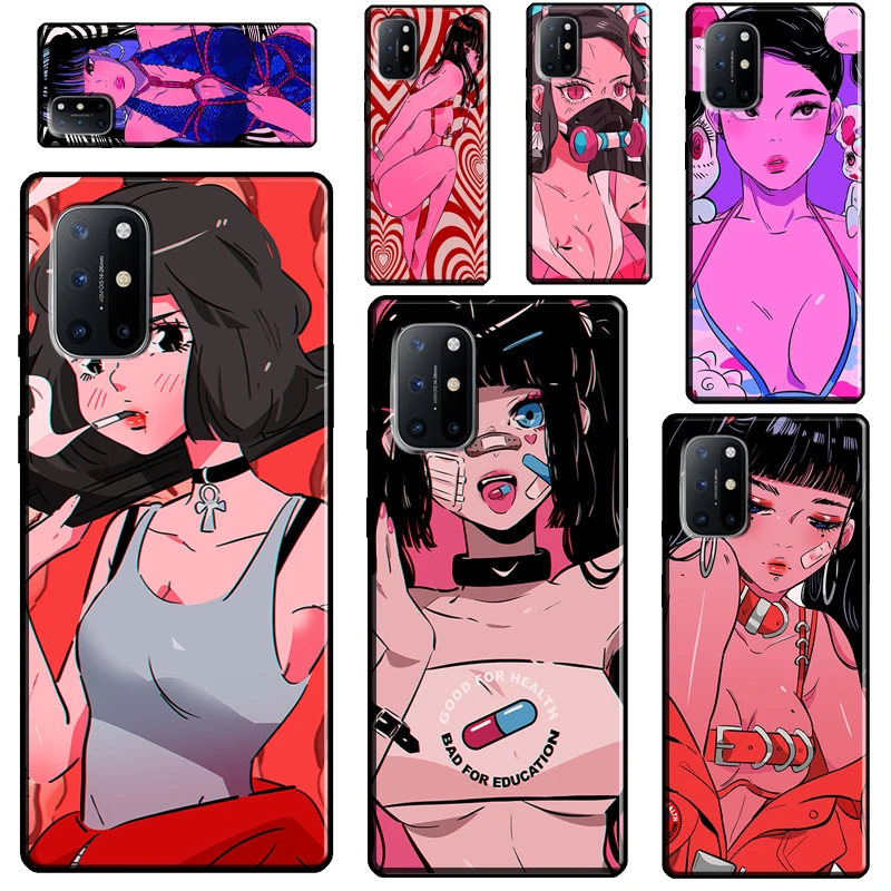 

Аниме эстетика девушка для Realme 9i 8i 8 9 Pro C3 C11 C15 C21 GT Neo 2 фотосессия для OnePlus 10 Pro Nord2 9R 8T