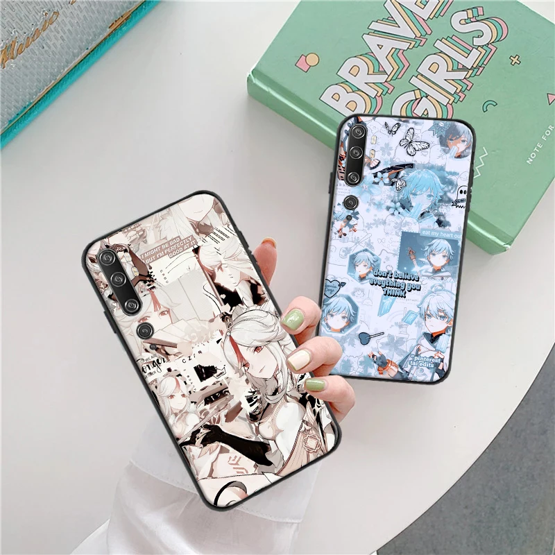 

Genshin Impact Case For Xiaomi CC9 CC9e 10S 10 Pro Lite 11 11 Lite Pro Ultra Silicone Phone Cover Fundas Coque Shell Capa Cell