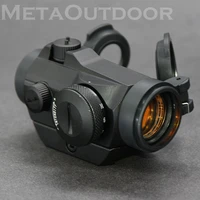 tactical t2 micro mini 1x20 red dot sight rifle scope weaver picatinny base hunting shooting