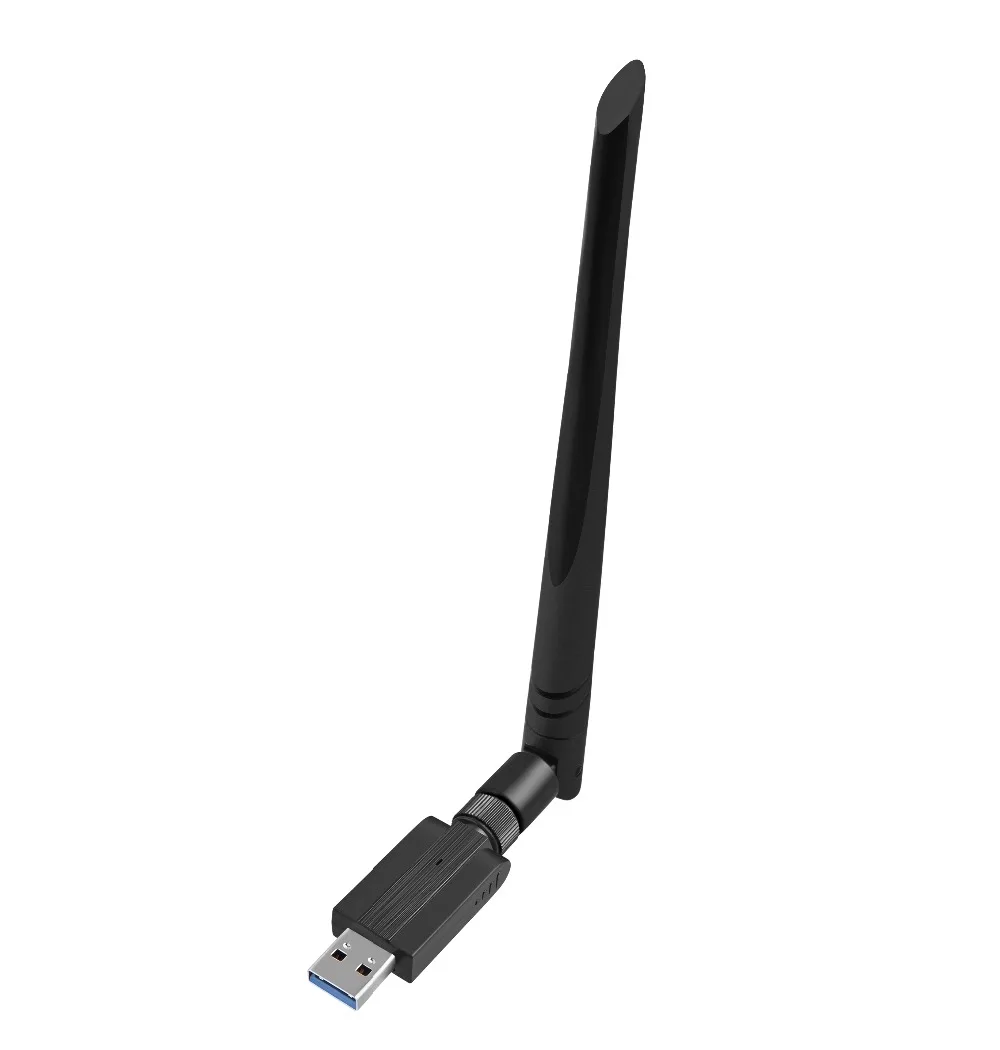 USB WiFi адаптер 1200 Мбит/с двухдиапазонный 2 4 ГГц + 5 8 ультра скоростной 802 11ac сетевой
