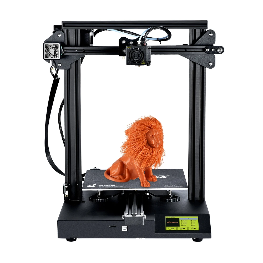 LOTMAXX SC-10 3D-принтеры комплект Бесшумная печать 235*235*280mm объем сборки встроенный