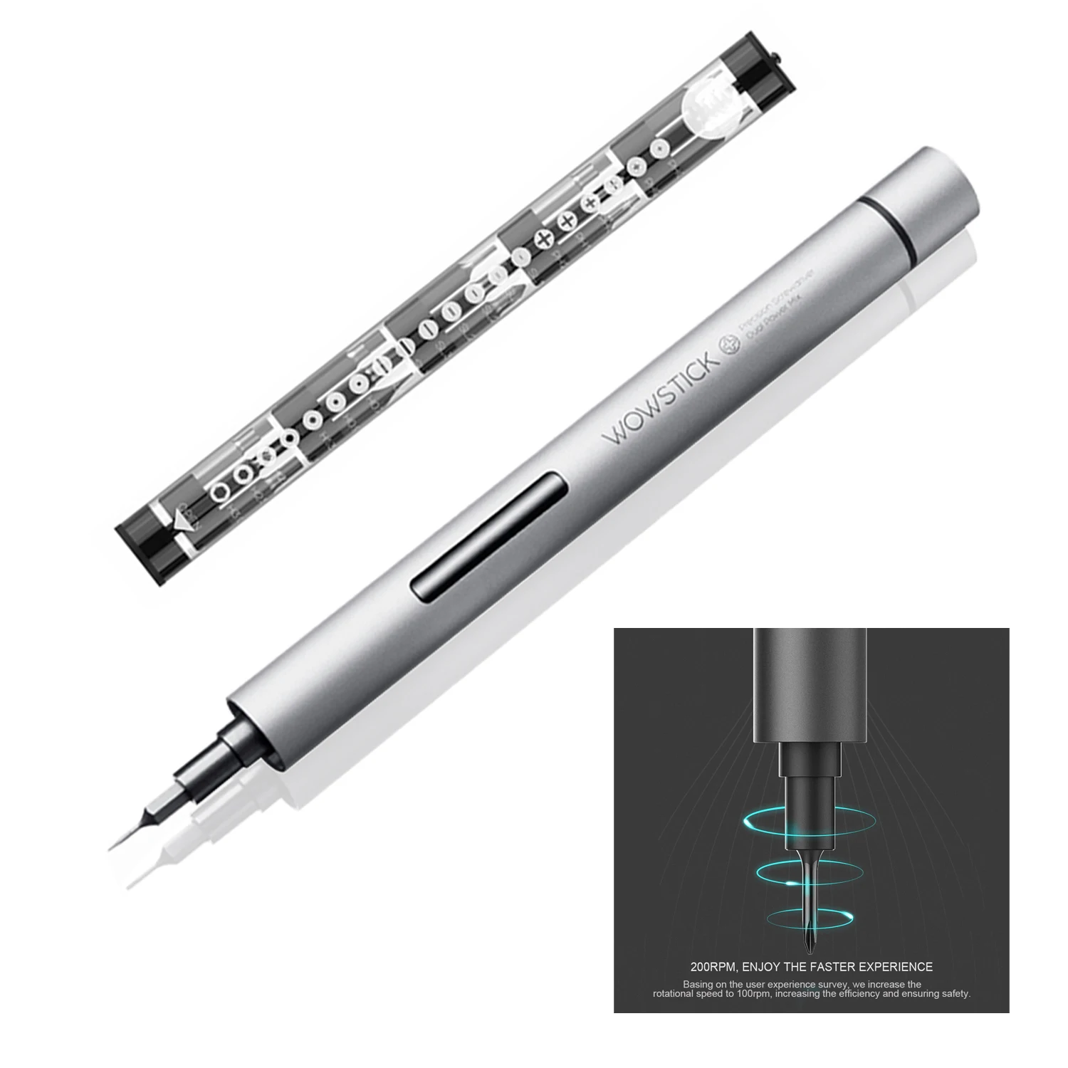 Wowstick 1p 1F pro Precision Мини Беспроводная электрическая отвертка с 2 батареями для батареи мобильного телефона камеры Инструменты для ремонта