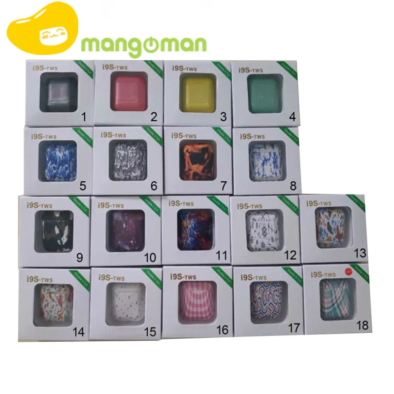 Mangoman i9s tws беспроводные гарнитуры Наушники Bluetooth для Смартфона наушники гарнитура