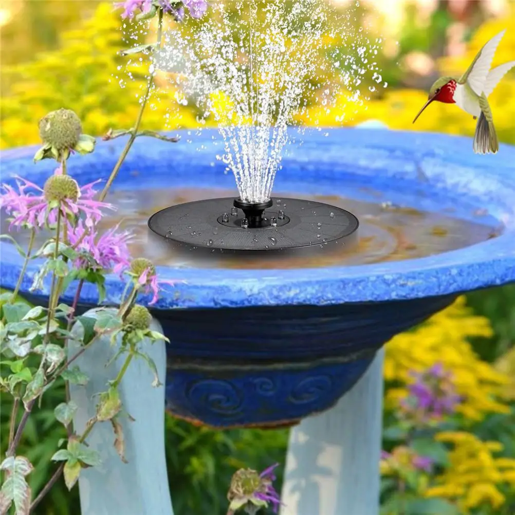 

6V/3.5W Solar Fountain Solar Fountain Garden Water Fountain Swimming Pool Pond Decoration Solar Panel Powered Fountain 6 LED