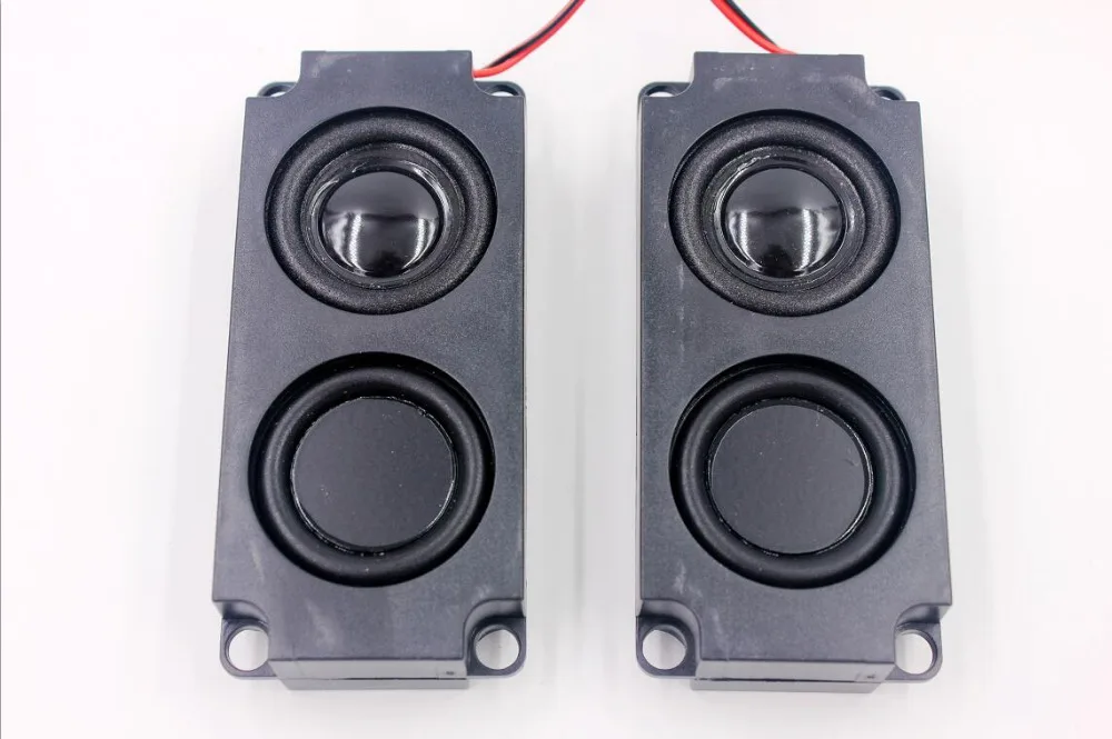 2 шт. 5 Вт 8 Ом полный диапазон чистый звуковой полости динамик двойная