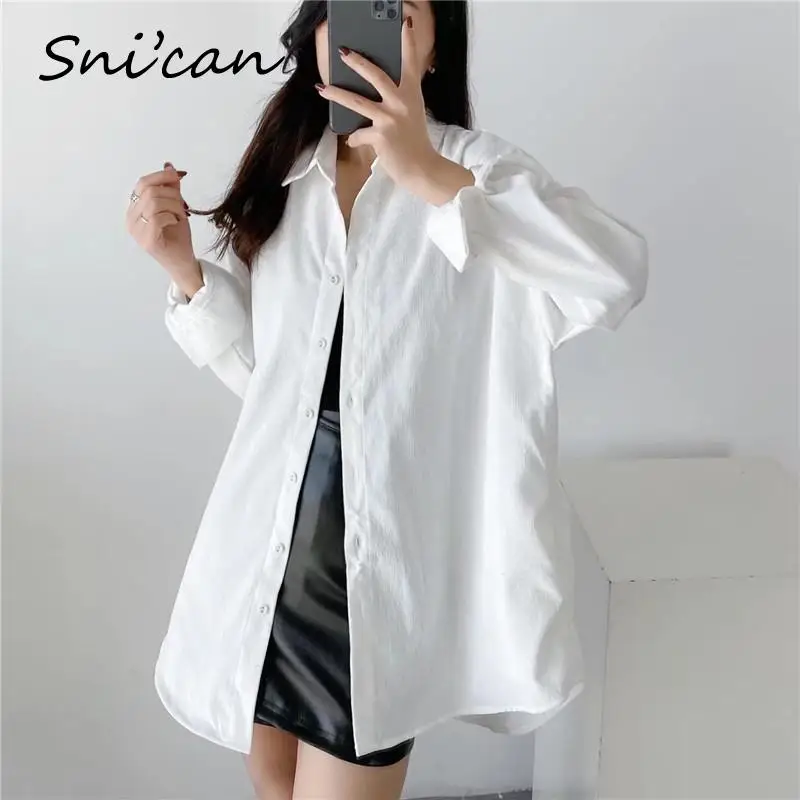 

Белая Повседневная блузка Za в стиле оверсайз, осенне-Весенние большие офисные женские шикарные топы 2021, женская верхняя одежда, блузы для же...