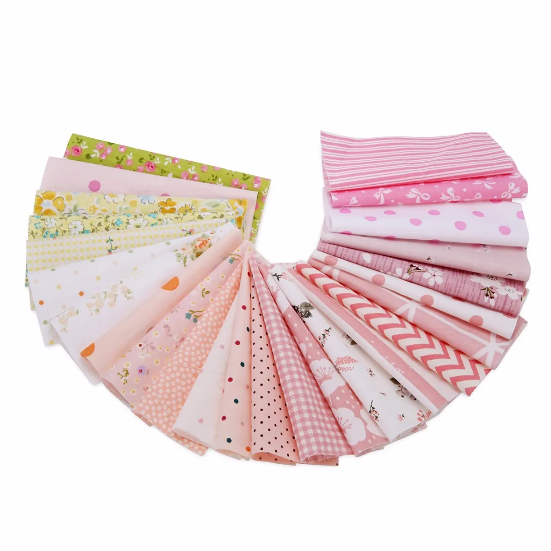 100 шт Цветочный мягкий хлопковый комплект 12*10 см для лоскутных лоскутов пошив