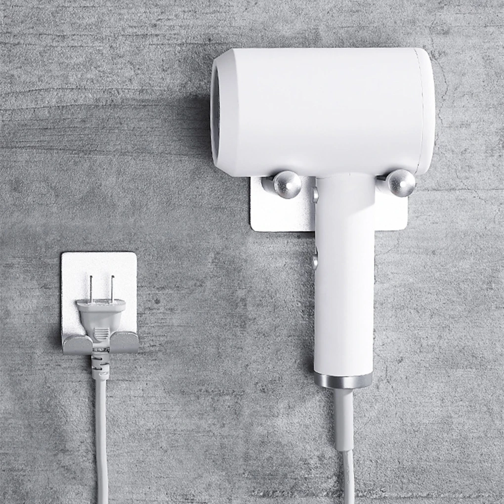 Держатель для сушилки Dyson настенная вешалка серебристого цвета