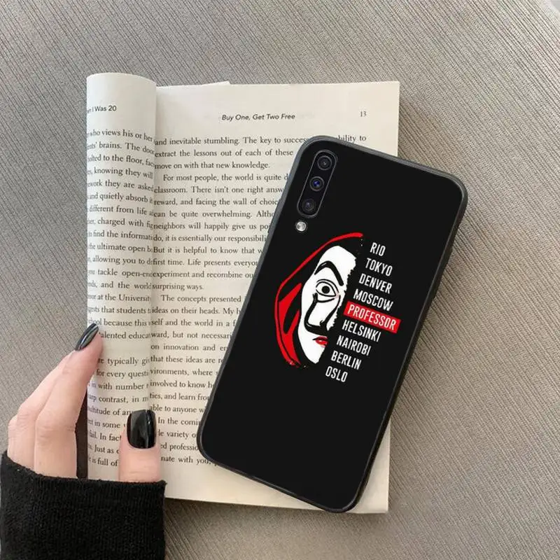 

money heist Spanish TV series Phone Case For Samsung galaxy A S note 10 7 8 9 20 30 31 40 50 51 70 71 21 s ultra plus