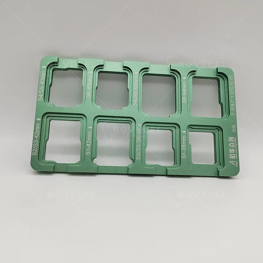 For Apple Watch S1 S2 S3 S4 S5 S6 LCD Screen Refurbish Mold Separating / Alignment / Laminating Mould for iWatch Repair Tools enlarge