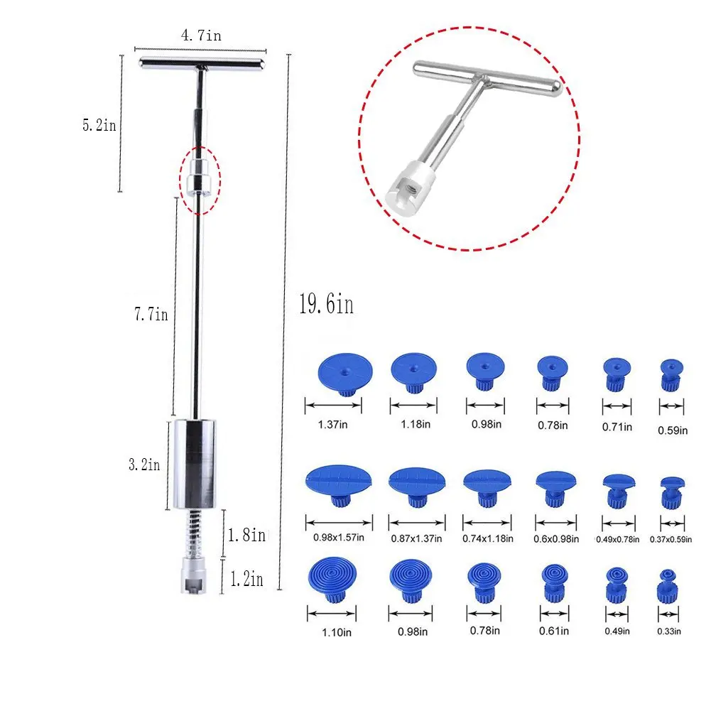 Инструмент для ремонта автомобиля мотоцикла Набор удаления вмятин 2 в 1
