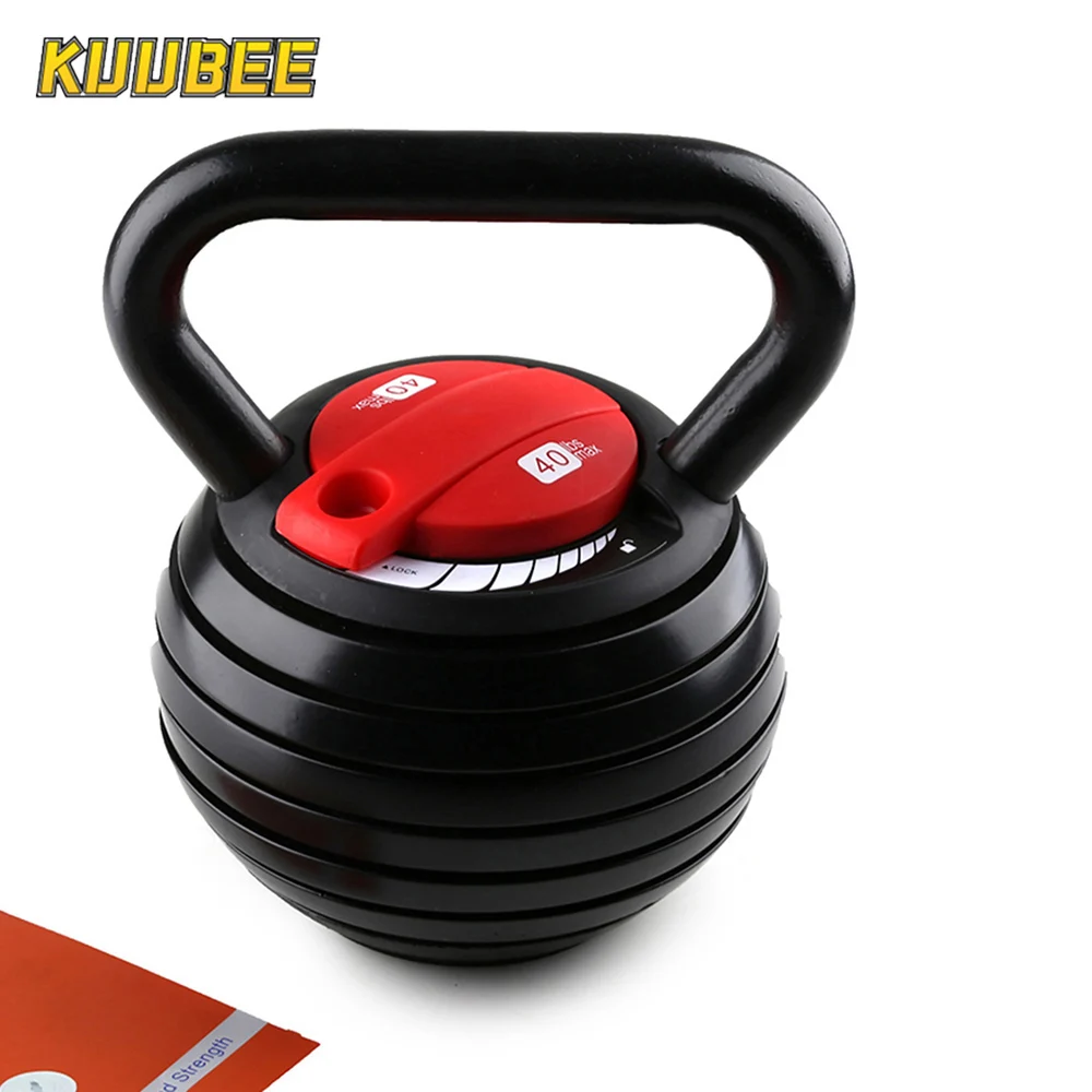 

Men's and Women's 40LB Fitness Competitive Gym Commercial Cast Iron Kettlebell Painted Kettlebell