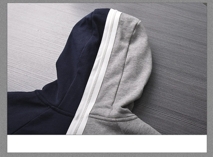 

2021 Fashion TB Brand Double Zipper hooded Clothing Cotton jacket Men Women Sweatshirts Hoodies Male Casual Hip Hop Coat