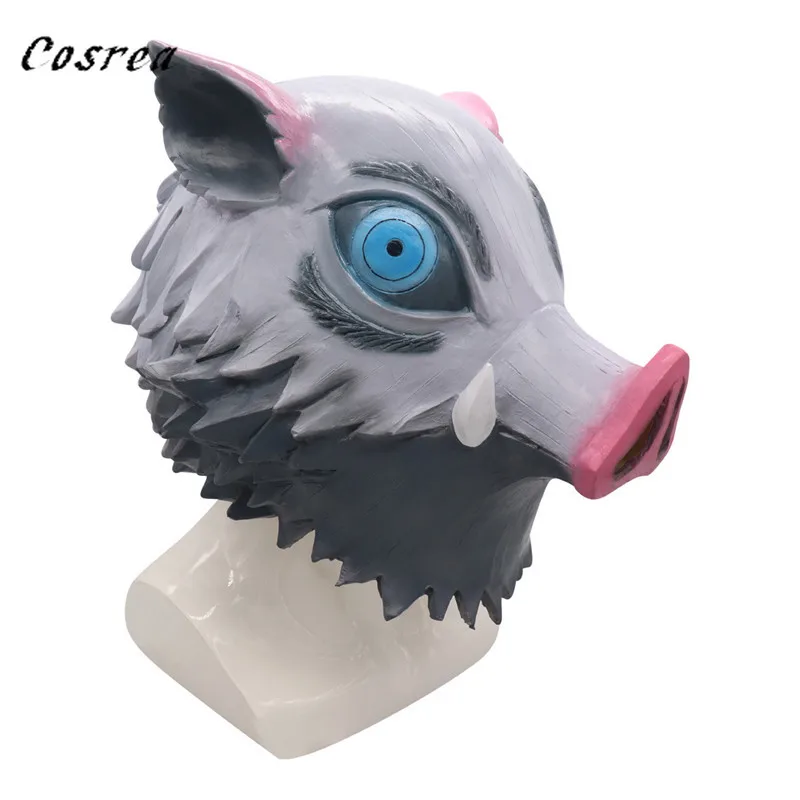 Маска для косплея из аниме рассекающий демонов маска иносукэ хашибу ужас свинка