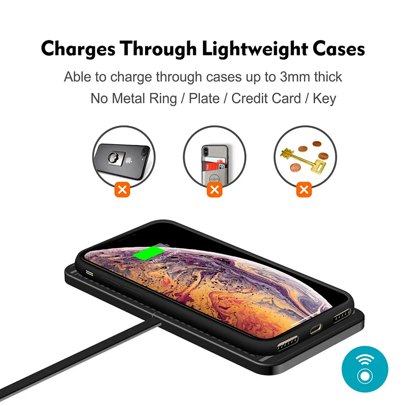 15w qi wireless car chargers pad holder for iphone 12 pro max 7 5w fast charging for iphone 12 mini 11 poco samsung note 20 s10 free global shipping