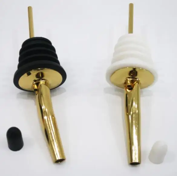 100 шт./лот из нержавеющей стали цвета розового золота вина оливковое масло