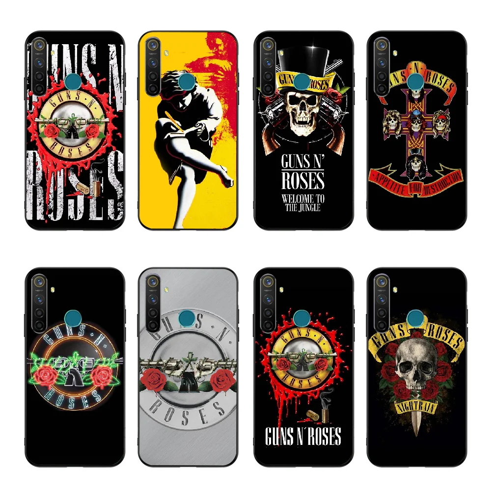 

NBDRUICAI Guns n roses good time Phone Case Cover For OPPO Realme 5 3 2 Pro F7 F9 F11 F3 RENO Cover