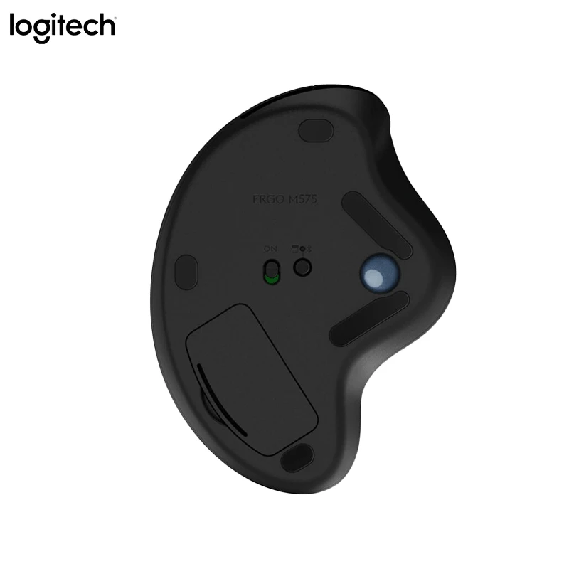 Мышь Logitech ERGO M575 беспроводная Bluetooth трекбол ручная эргономичная креативная