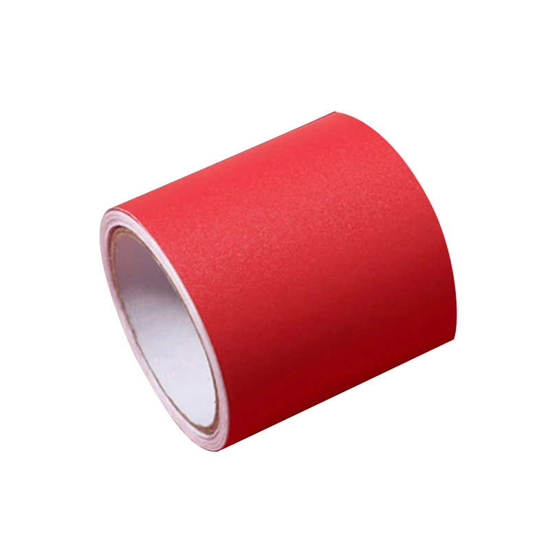 Matte Red Простой пояс однотонного цвета линия самоклеющиеся обои граница пол коридор Декор для гостиной водонепроницаемые плинтусы наклейки на стену - Цвет: Matte Red