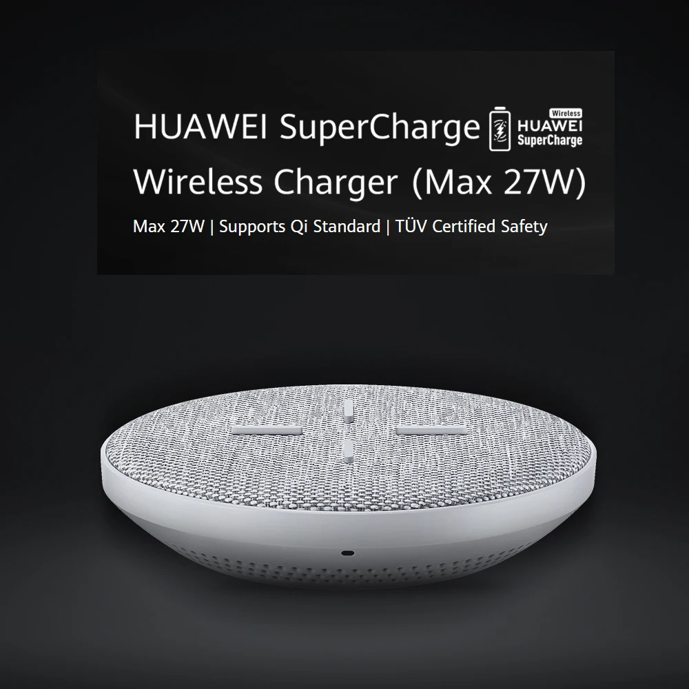 Huawei супер заряда CP61 27 Вт Беспроводное зарядное устройство CP60 15 беспроводной