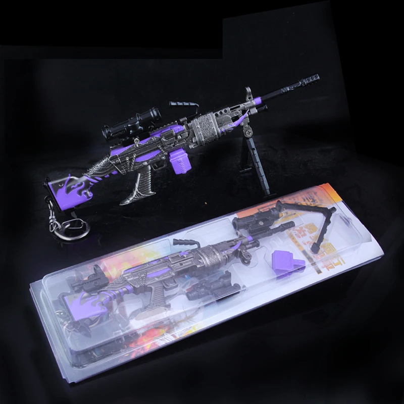 M249 98K мини Игрушечная модель пистолета сплав снайперская винтовка пистолет Книги