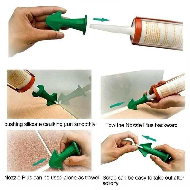 4 шт./компл. многофункциональный скребок для герметика и Мастерок с насадками