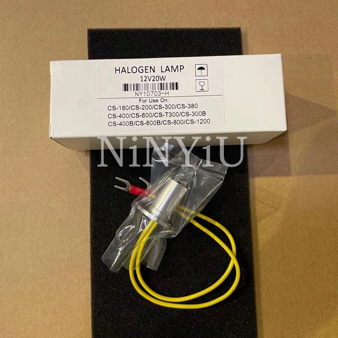 Dirui CS300 12 В 20 Вт лампа DIRUI CS-T240 CS400 CS600 CS800 для биохимического анализатора галогенная