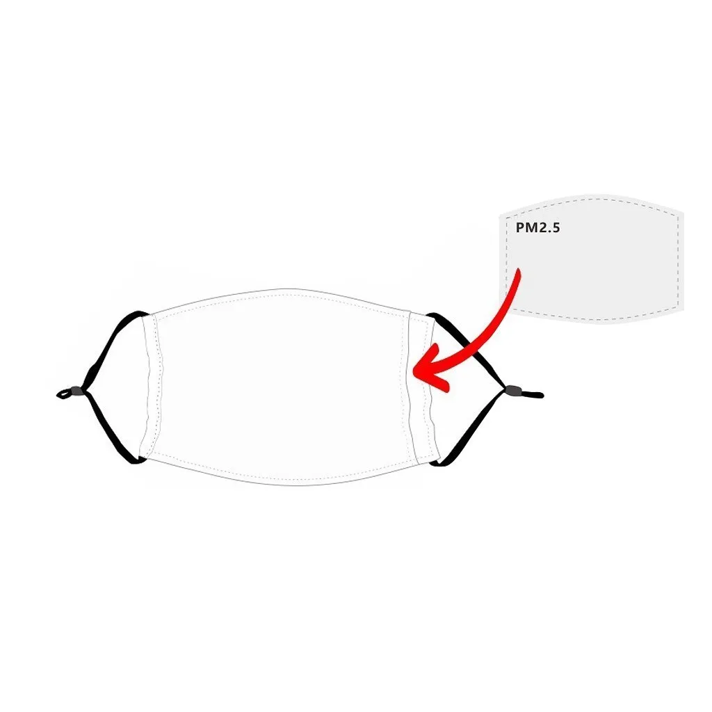 

Animal mouth close-up clear print Halloween Adult Animal adjustable protection fun outdoor mouth breathable bicycle mask