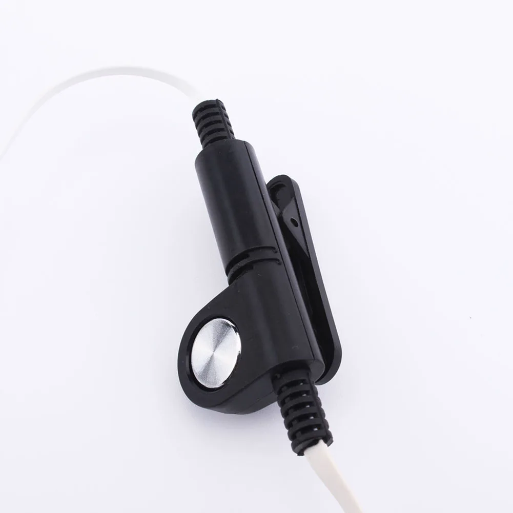 K Head наушники-вкладыши PTT Walkie Talkie Радио гарнитура плоский кабель наушник микрофон
