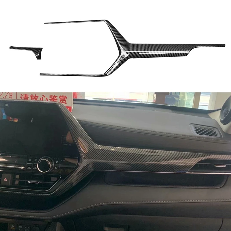 

Modified Instrument Center Control Installation Co-Pilot Trim Air Outlet Frame for Toyota Highlander 21