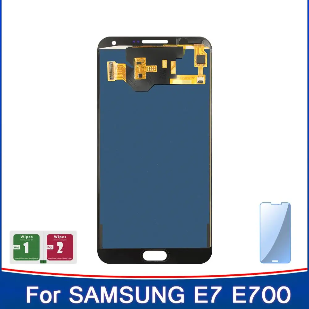 ЖК дисплей E7 для Samsung Galaxy E700 E7000 сенсорный экран высокого TFT LCD дигитайзер