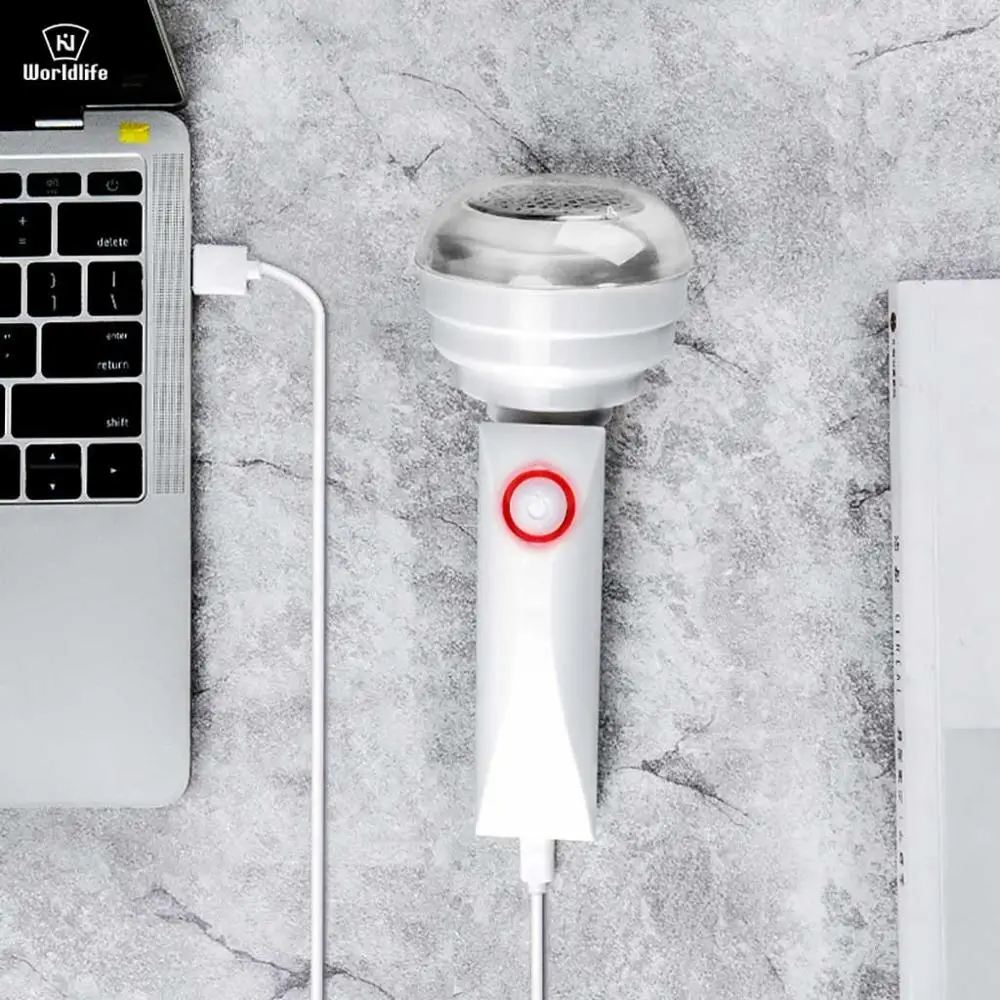 

Portable USB Recharging 360 Rotating Lint Remover Sweater Clothes quita pelusas para la ropa #FO08