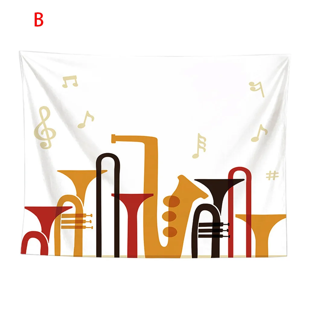 Музыкальный гобелен настенный подвесной декор для спальни гостиной дома