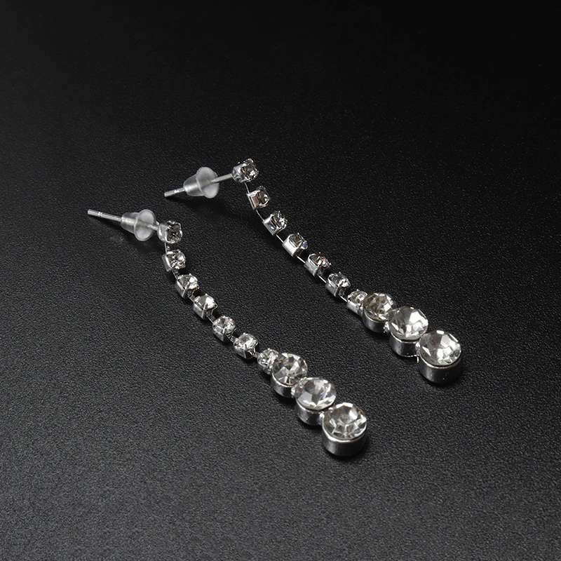 Женский винтажный комплект украшений имитация жемчужина в стиле панк стразы