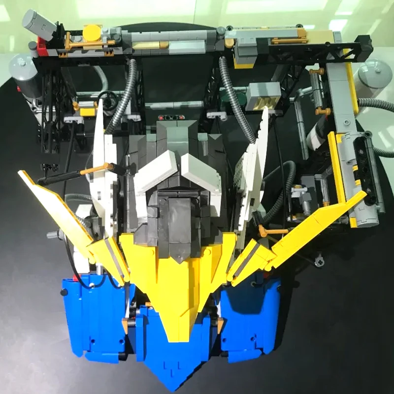 Робот конструктор K86 MOC статическая модель основателя Gundam со светодиодом 1:60 из 2085