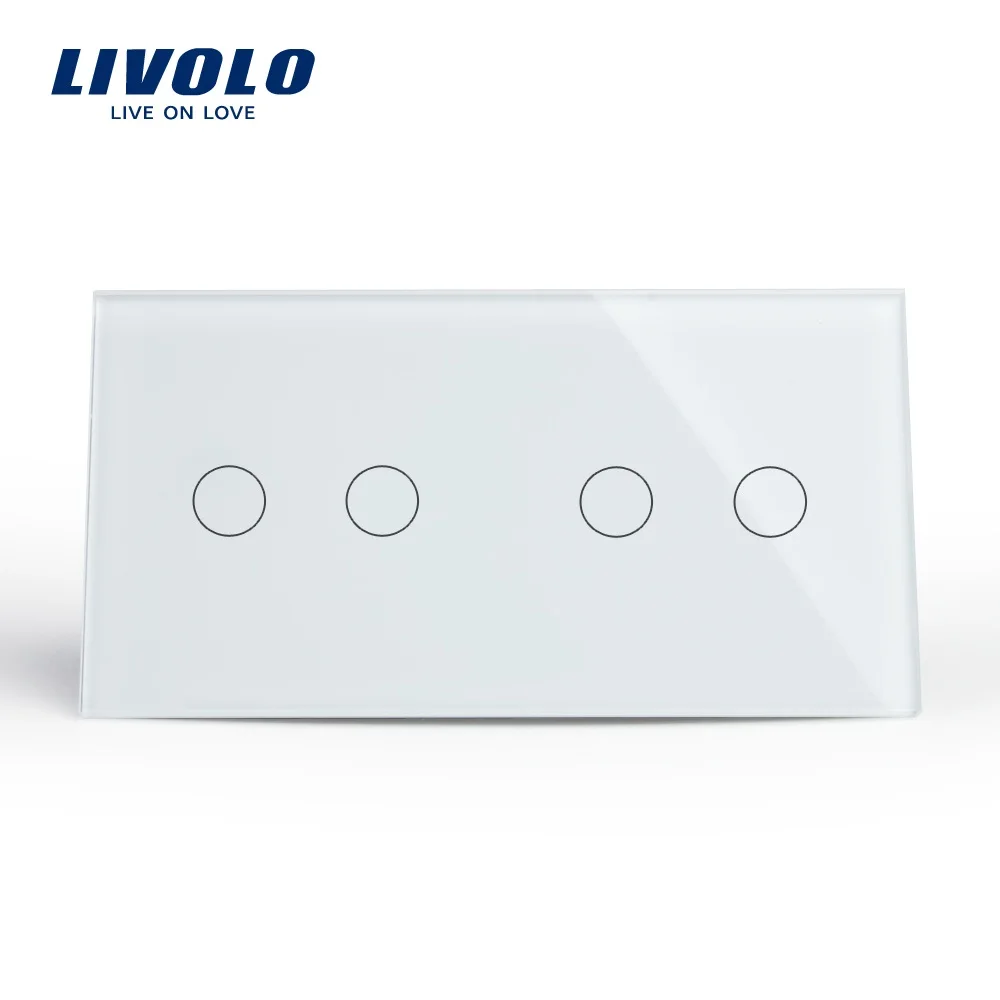 Livolo Easy Life 4 бандовый сенсорный экран с дистанционным управлением роскошная