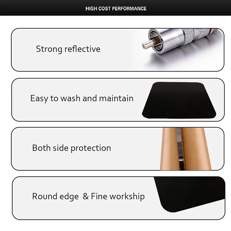 2Pcs 50X50cm Black White Acrylic Photography Light Reflector Board Reflection Plate Background Tool | Электроника