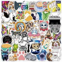103050pcs cute cats animal graffiti stickers cartoon decals kids toy laptop phone bike scrapbook diary luggage kawaii sticker